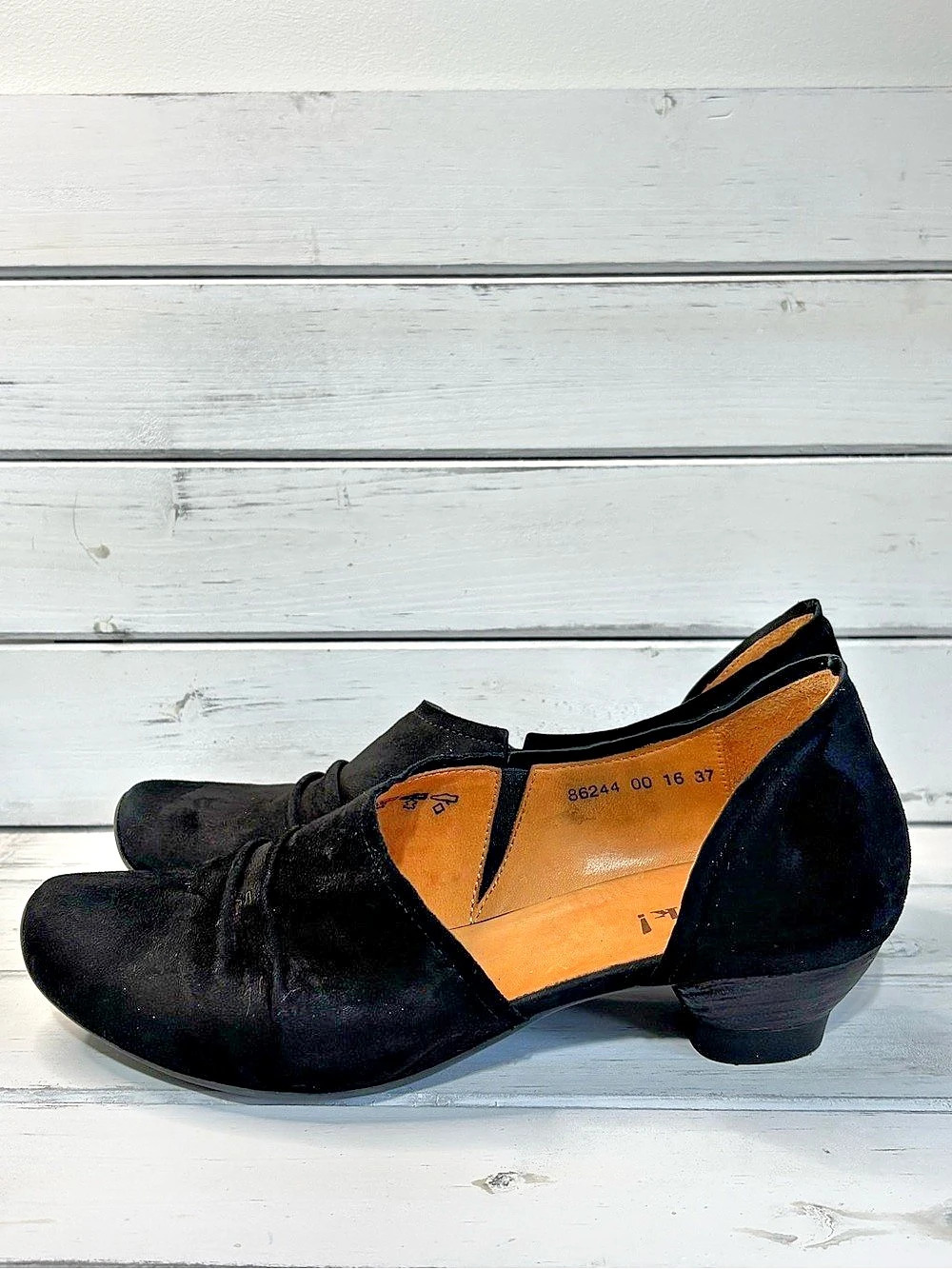 Think! Aida Pump Black Flats EU 37